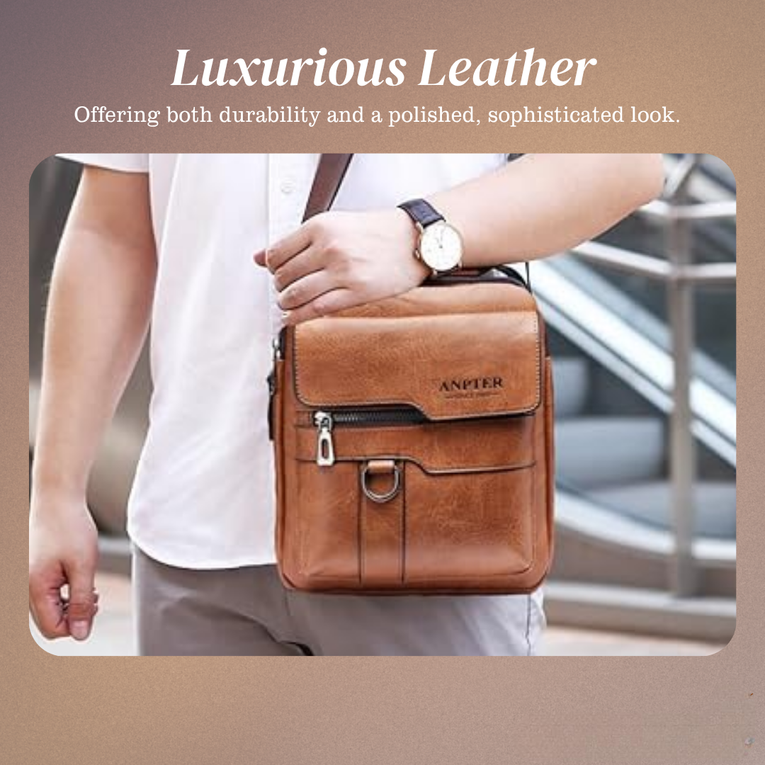 Andrew - Sleek Messenger Shoulder Bag with Modern Utility