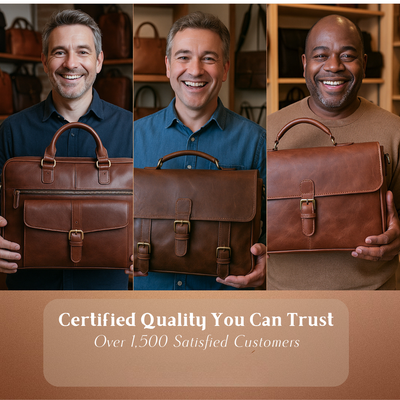 Oliver - Business Casual Satchel with Multiple Pockets