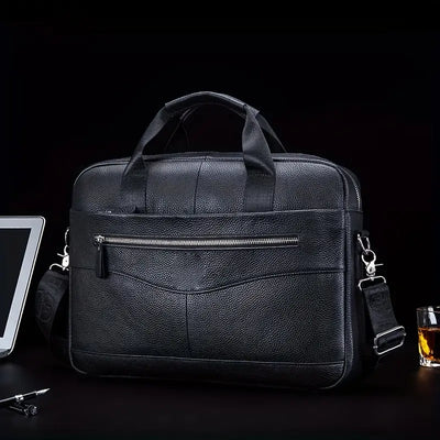 Jared - Leather Crossbody Messenger Bag
