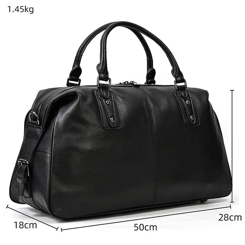 Justin - Soft Cowhide Leather Travel Bag