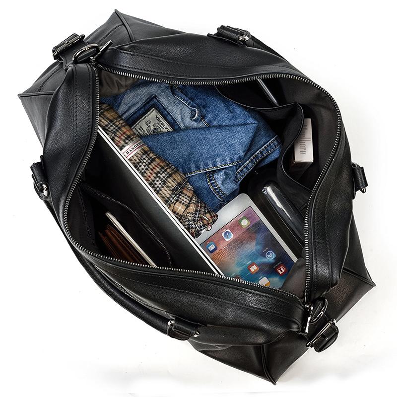 Justin - Soft Cowhide Leather Travel Bag