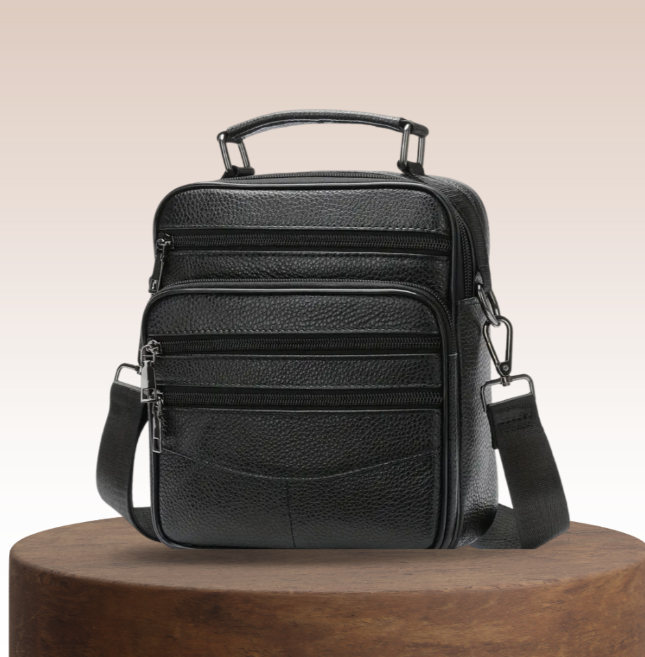 Jacob - Leather Retro Crossbody Bag for Men