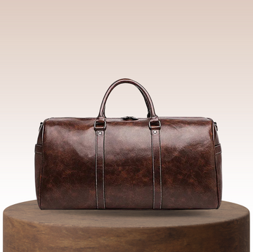 Austin - Leather Weekender Travel Bag