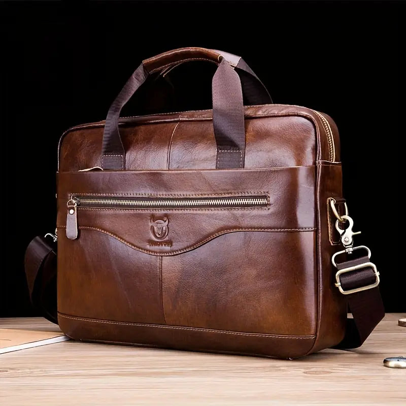 Jared - Leather Crossbody Messenger Bag