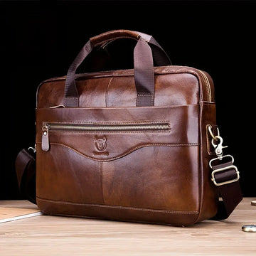 Jared - Leather Crossbody Messenger Bag