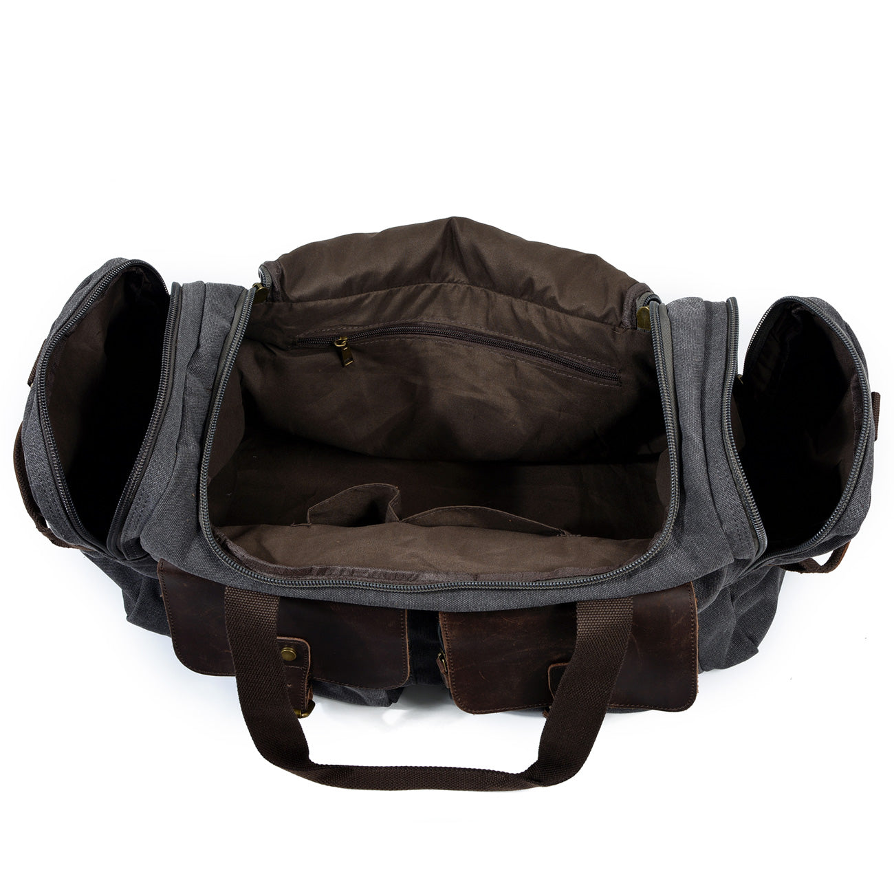 David - Mens Canvas Leather Duffle Bags