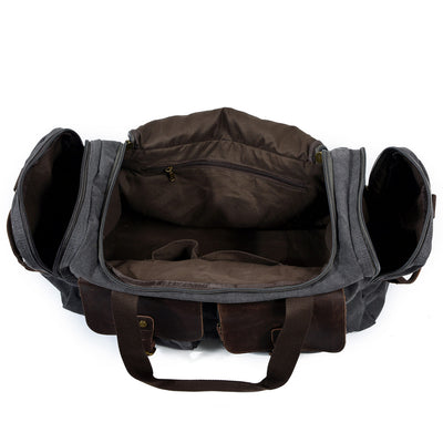 David - Mens Canvas Leather Duffle Bags