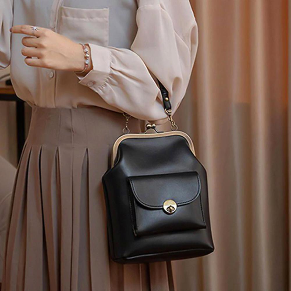 Vintage Kiss-Lock Bag - Retro Chic Essential