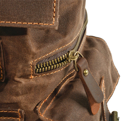 Brian - Canvas Large Capacity Backpack
