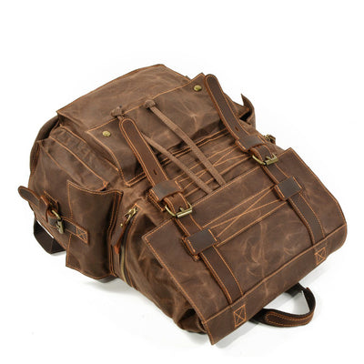 Brian - Canvas Large Capacity Backpack